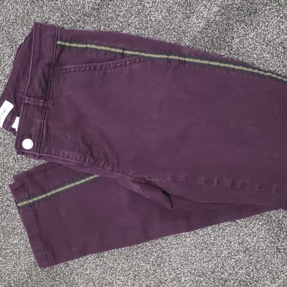 Calvin Klein Deep Purple Jeans/Pants Sz 4